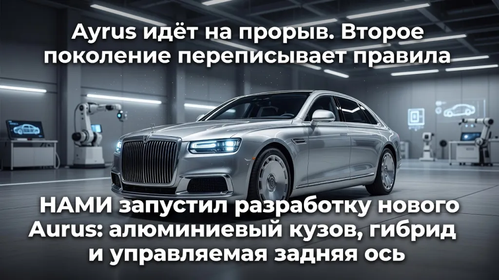 Aurus идёт на прорыв. Второе поколение переписывает правила